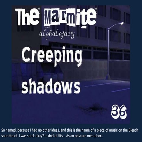 The Marmite Alphabetacy 36