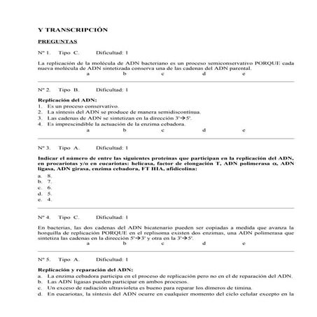 Ejercicio de Replicacion Y Transcripcion.doc