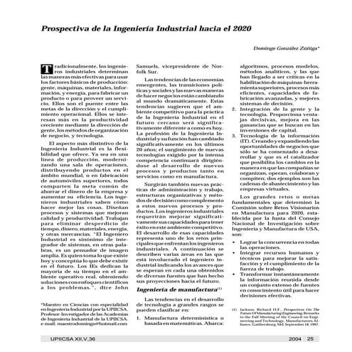 PROSPECTIVA INGENIERIA INDUSTRIAL