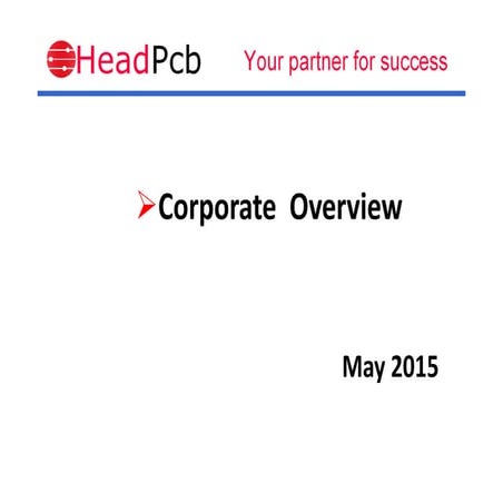 Headpcb Presentation