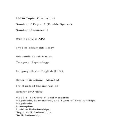 36030 Topic Discussion1Number of Pages 2 (Double Spaced).docx