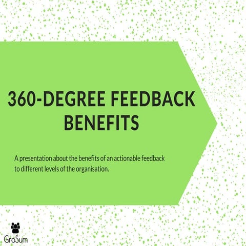 360-Degree Feedback Benefits