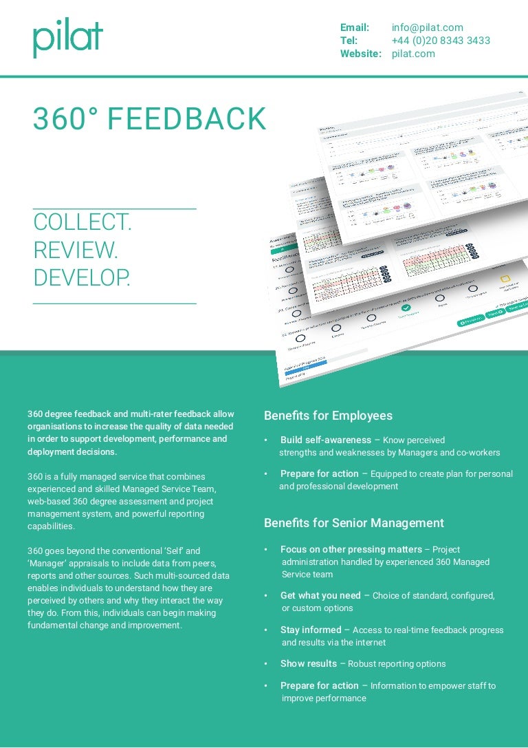 360 Degree Feedback | Pilat HR Solutions