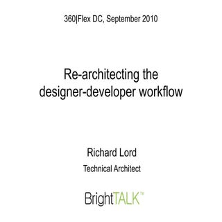 Re-architecting the designer-develo...