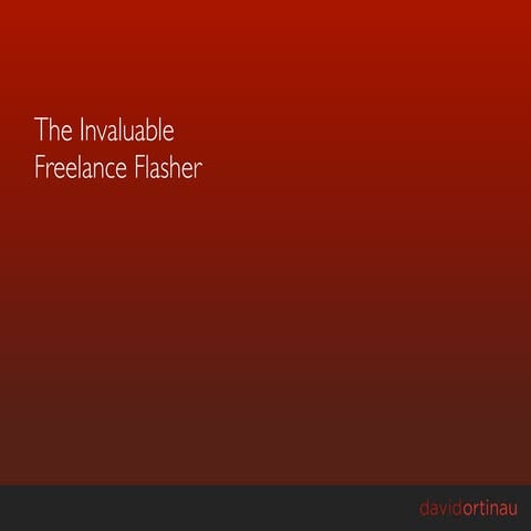 The Invaluable Freelance Flasher