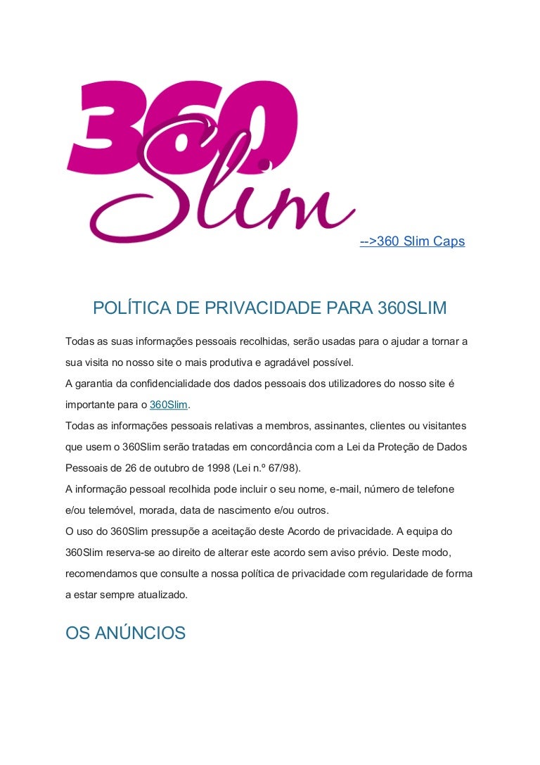 360 slim bula