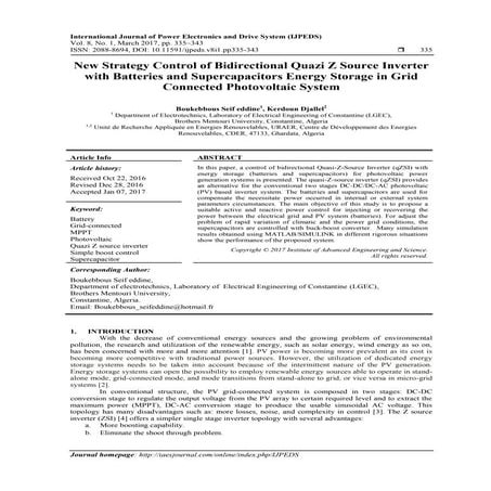 New Strategy Control of Bidirectional Quazi Z Source Inverter with Batteries ...