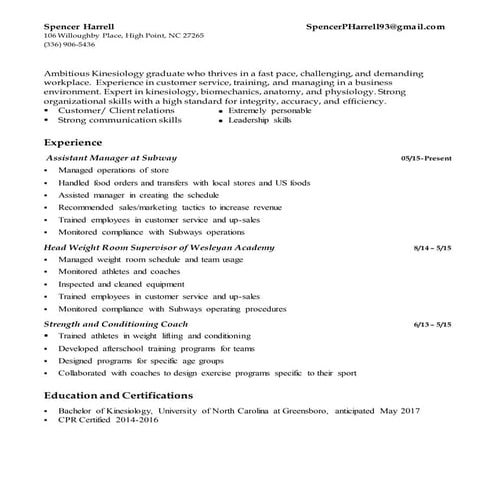 Alumni Profile | PDF