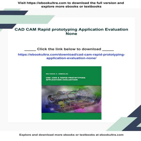 CAD CAM Rapid prototyping Application Evaluation None | PDF
