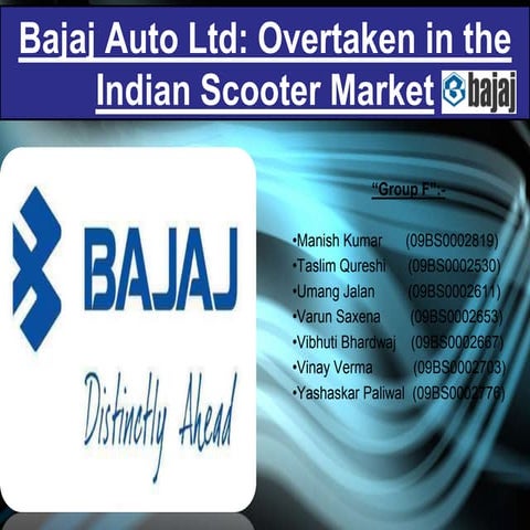 36421489 bajaj-auto-ltd-business-strategy-case-study-ppt