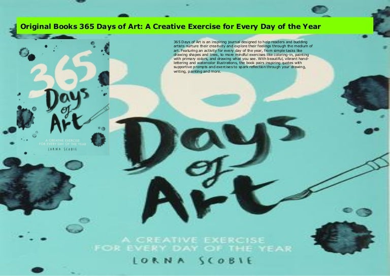 Original Books 365 Days of Art: A Creative Exercise for Every Day of