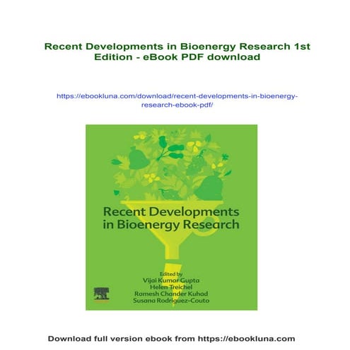 Next-Generation Biofuel Technologies: Innovations for a Sustainable ...