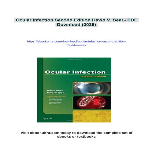 Ocular Infection Second Edition David V. Seal | PDF