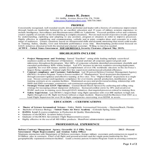 Resume Jones ManagerV2.1