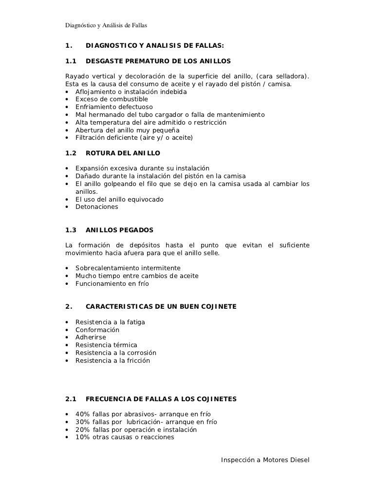causas de averias y desgaste