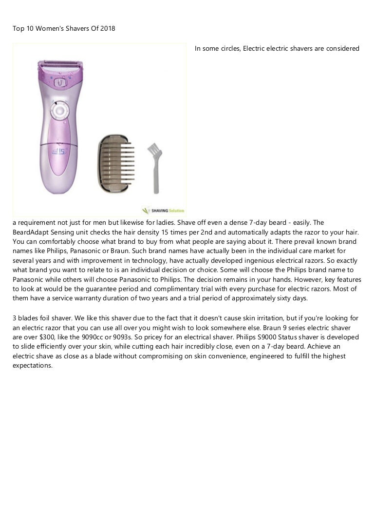 ladies trimmer veet