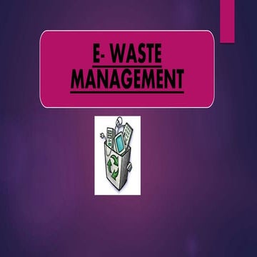 e-WASTE