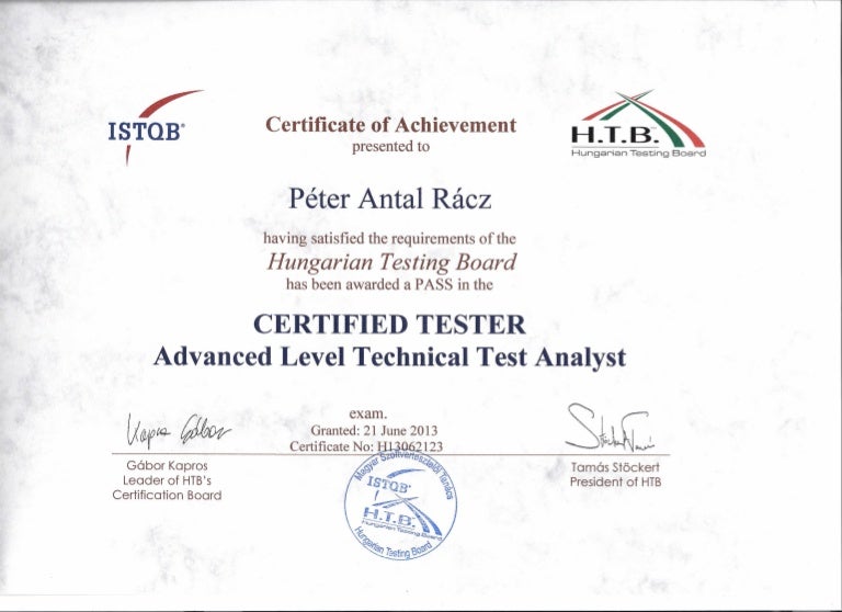 ISTQB-CTAL-TA Valid Test Notes