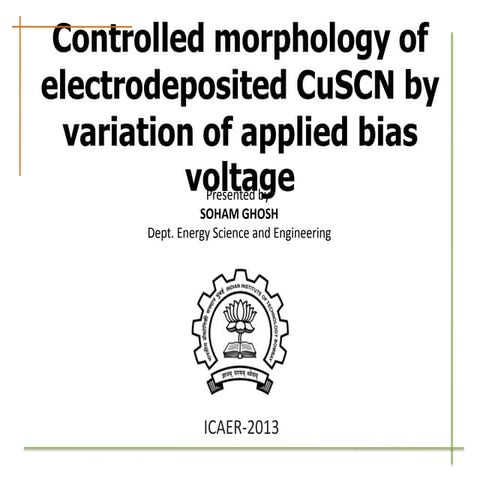 367 controlled morphology of electrodeposited cu scn by variation of applied ...