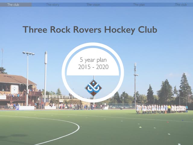 TRRHC 5 year plan Year 1 Review