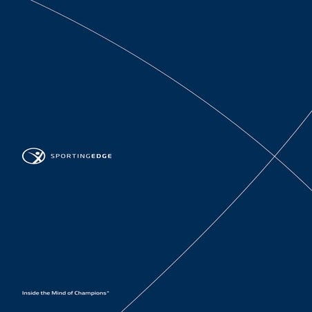 Sporting Edge Brochure - January 2015