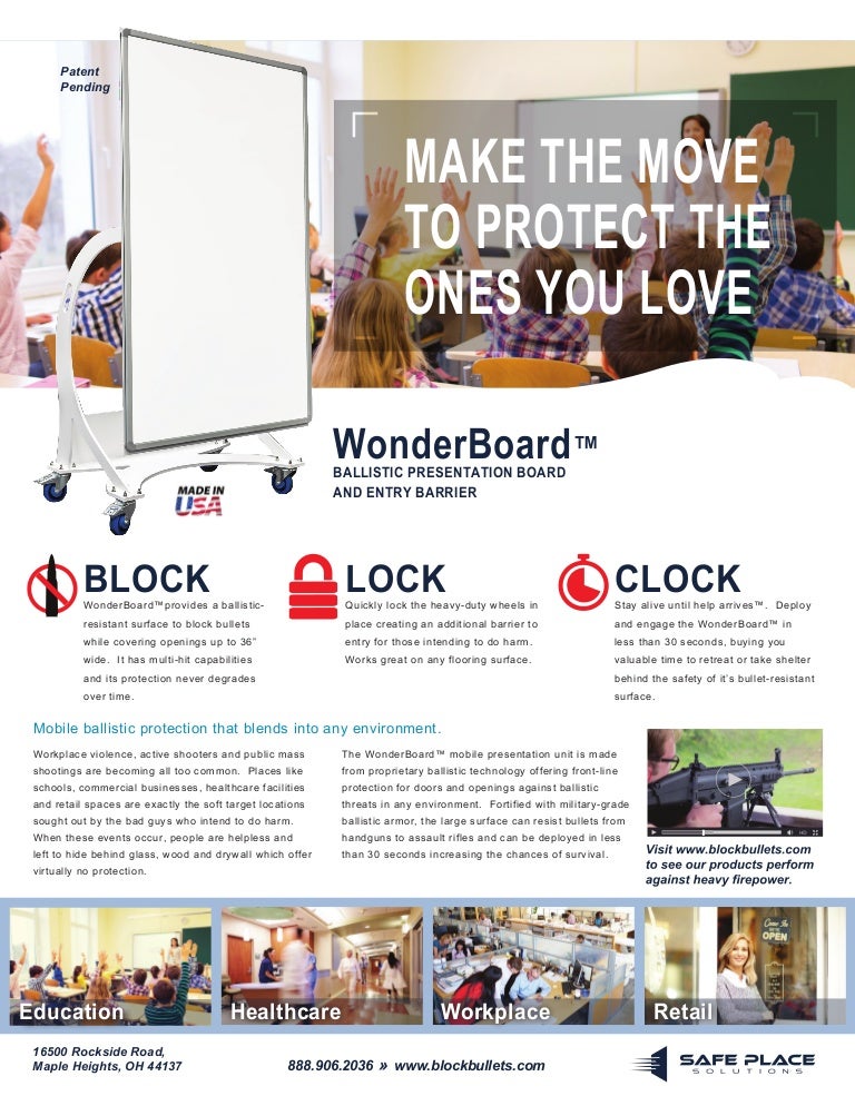 WonderBoard™ Brochure
