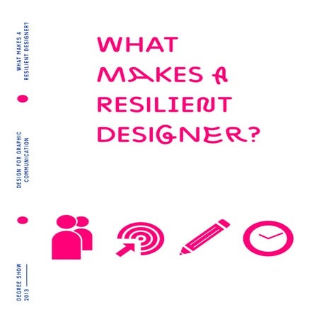 The Resilient Designer Report 2013