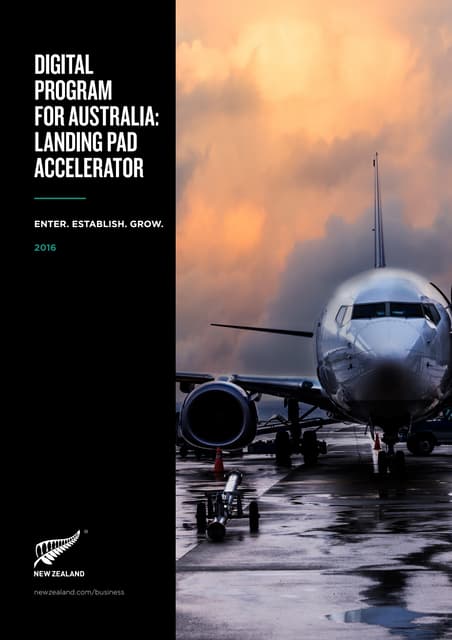 Digital Programme for NZTE