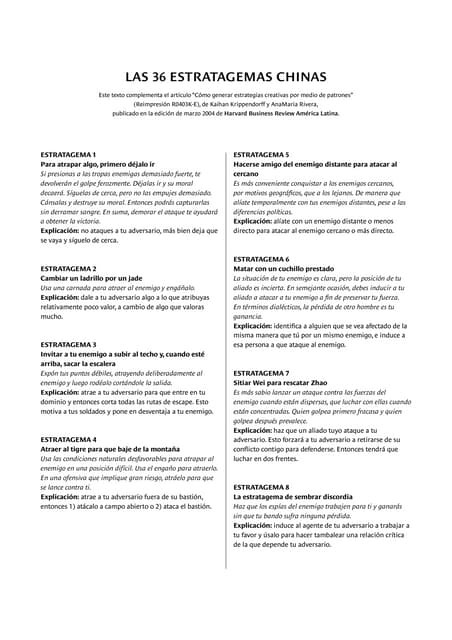 pix Estratagema 6 Ejemplos ejemplos estratagemas