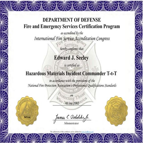 16. Hazardous Materials Incident Commander T-t-T | PDF