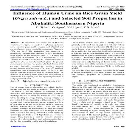 Comparative Study of Different Sewage Farming on Soil Quality | PDF