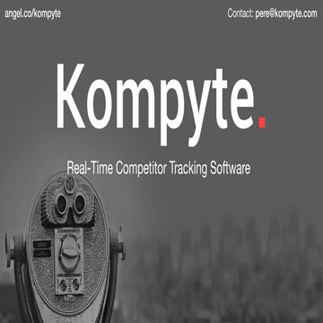 500 Demo Day Batch 19: Kompyte