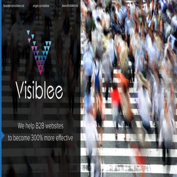 500’s Demo Day Batch 17 >> Visiblee