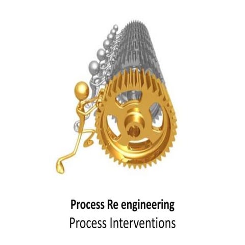 Process re engineering - process interventions - Organizational Change ...