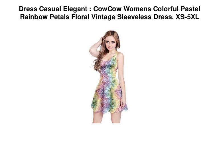 colorful casual dresses