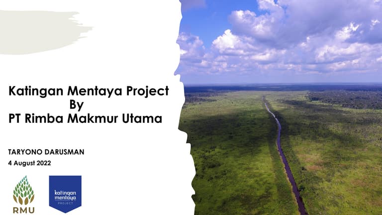 thumbnail of  Katingan Mentaya Project by Rimba Makmur Utama