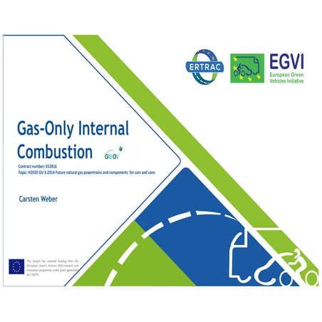 GasOn – Gas-Only internal combustion engines