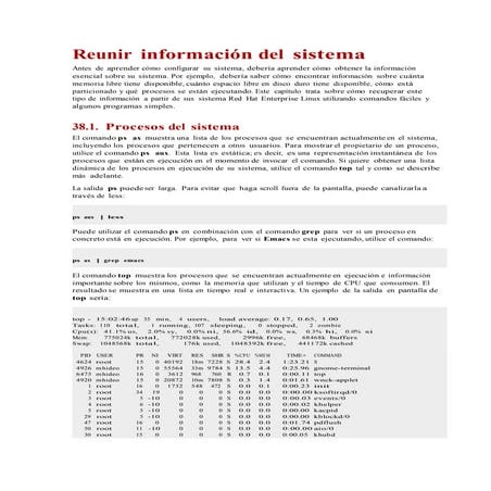37  reunir información del sistema