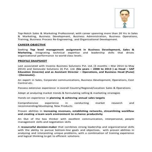 Resume - Mohammed Iqbal Overseas