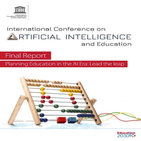 Artificial intelligence and Education, Planning education in the AI Era: Lead...
