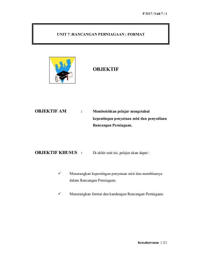 37235100 Format Rancangan Perniagaan