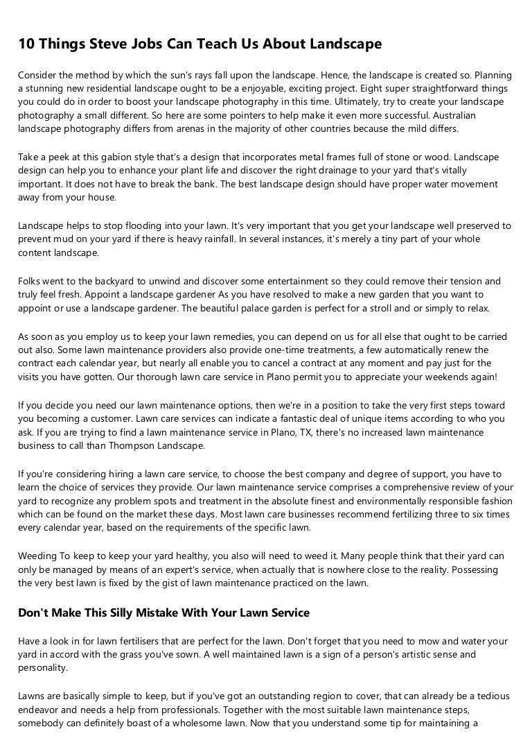 30 Inspirational Quotes About How To Start A Lawn Mowing Service