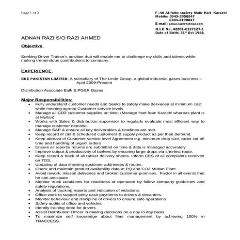 Credential Outlook.Ikram Khan | DOC