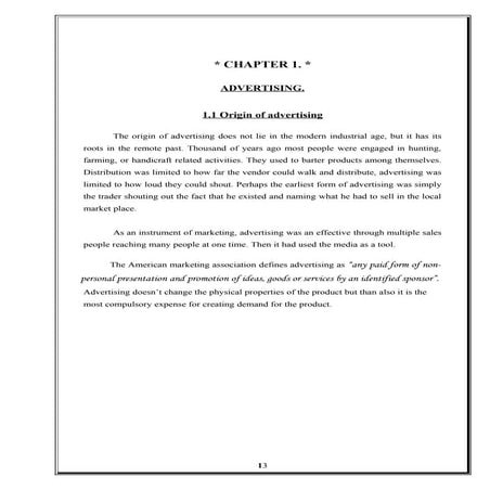 Fundamentals of Advertising | PDF