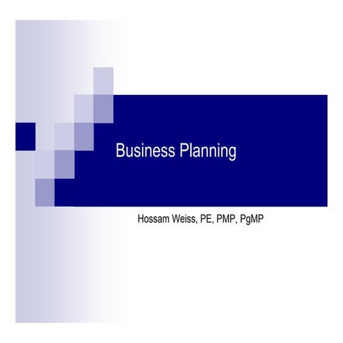Business Planning Concept