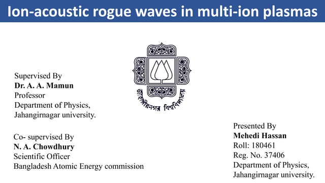 Ion-acoustic rogue waves in multi-ion plasmas