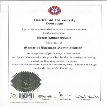 MBA Degree | PDF