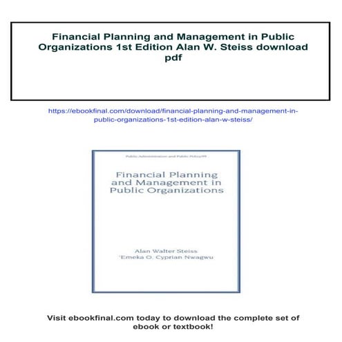 The four dimensions of public financial management | PDF