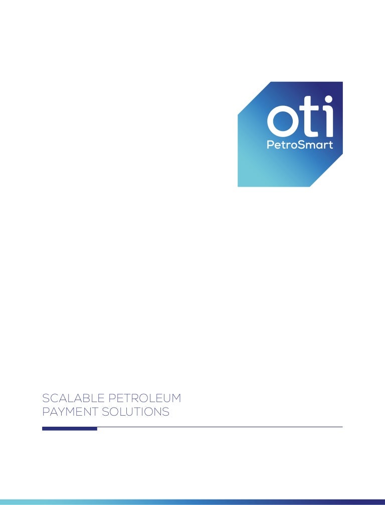 OTI PetroSmart Company Brochure (Email Version)