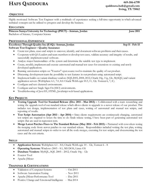 Hafs Qaddoura Resume